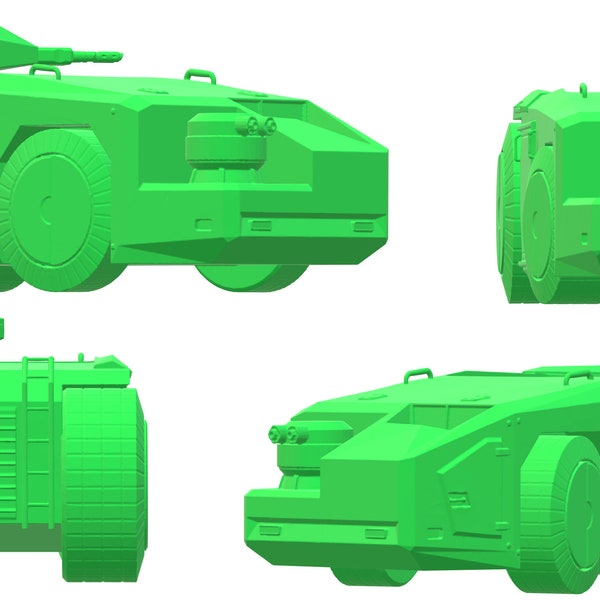 Modèles d'impression 3D Colonial Marine, fichiers STL Impression 3D Funko Aliens APC avec modèle Bishop