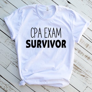 CPA Exam Survivor Download digitale svg png jpg pdf