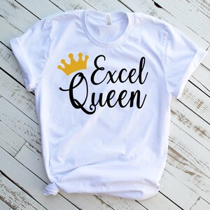 Download digitale di Excel Queen, Excel Queen SVG, Excel SVG