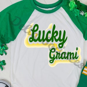 Luck svg, Lucky png, Lucky St Patrick&#39;s Day, Lucky cut file, SVG, PNG, JPG, Cricut, Silhouette, digital download