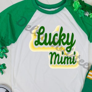 Luck svg, Lucky png, Lucky St Patrick&#39;s Day, Lucky cut file, SVG, PNG, JPG, Cricut, Silhouette, digital download