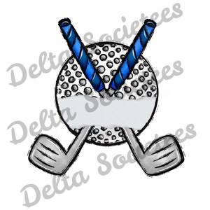 ゴルフモノグラムpng、ゴルフボールpngゴルフpng、ゴルフカートpng、スポーツPng、デジタルダウンロード、デジタルアート、昇華デザイン、PNG、手描き