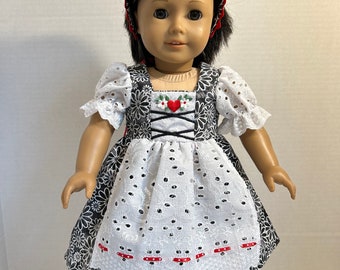 Bavarian 18” doll outfit