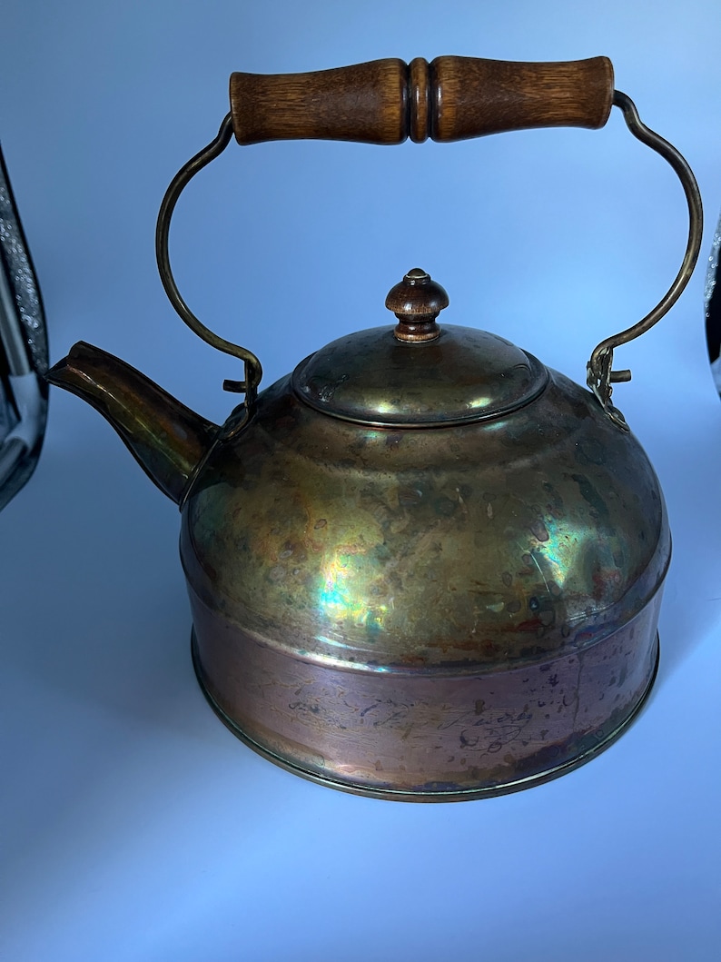 Vintage/antique Copper Paul Revere Tea Kettle Revere Ware Etsy