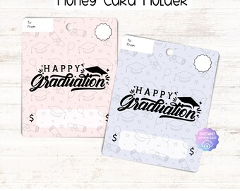 Graduation Money Card Holder Template: DIY Gift Ideas