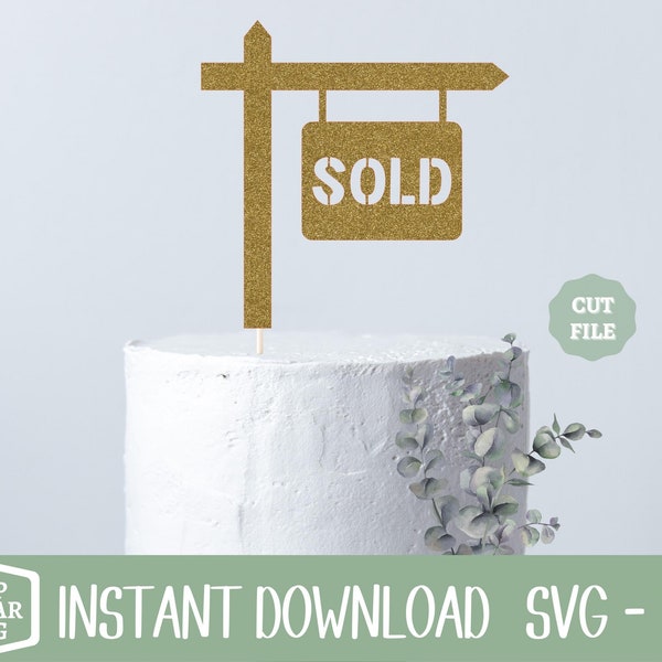 Sold Sign for Realtor Etsy