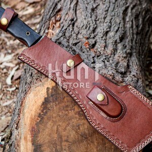 Espadas increíbles, espada maestra artesanal de caza de acero de Damasco, regalo perfecto para aniversarios, cumpleaños y padrinos de boda. imagen 10