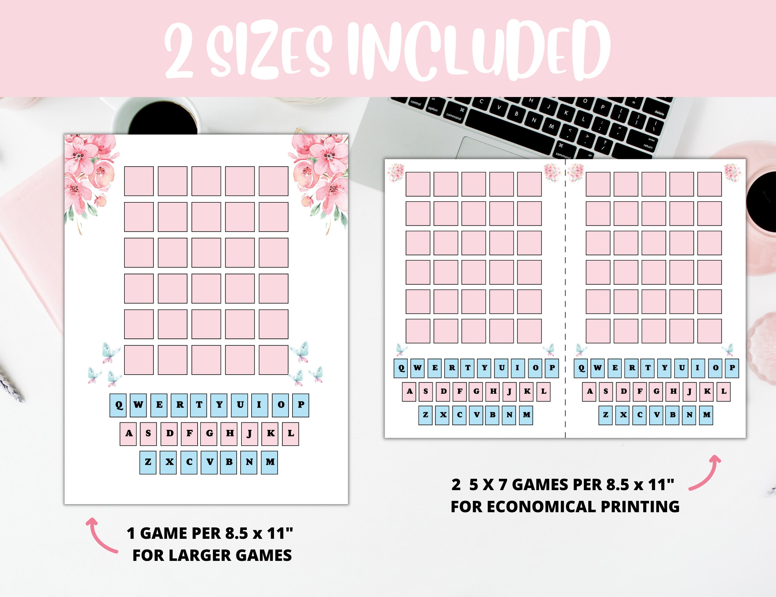 Bloom Into Spring With This Printable Word Game Bundle Springtime ...