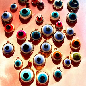 THE THIRD EYE - handmade eyeball pendant necklace