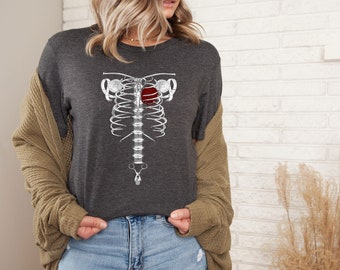 Funny Crochet Shirt Crochet Lover Gift Vintage Crochet Love Shirt Crochet Skeleton Shirt Yarns Lover Shirt Crocheter Gift Crocheter T-Shirt