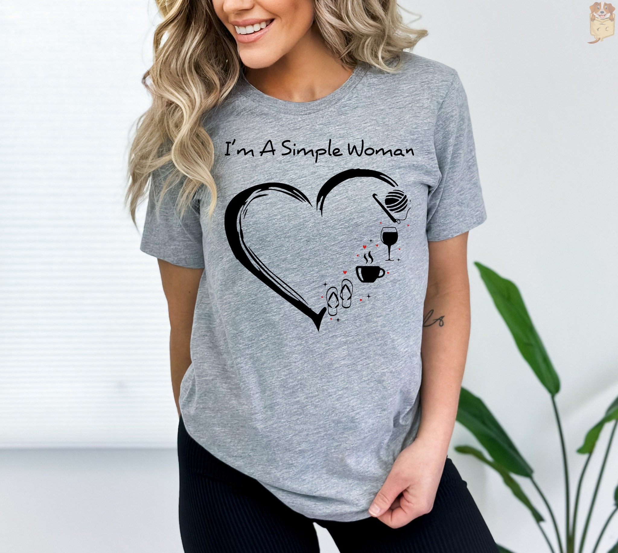Wine And Flip Flops Drinking Woman T-Shirt Wine And Flip Flops Drinking Woman T-Shirt