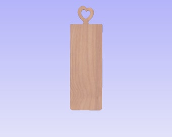 Heart Shaped Handle Charcuterie Board | Digital File | SVG DXF AI | Laser Cutting | CnC Ready