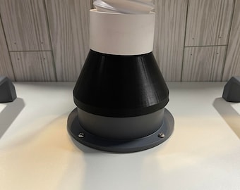 3D Printed Adapter: Glowforge Air Filter to xTool F1 Hose