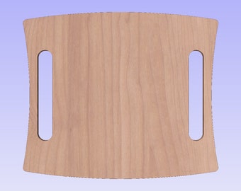 Curved Serving Tray | Digital File | SVG DXF | Laser Cutting | CnC Ready