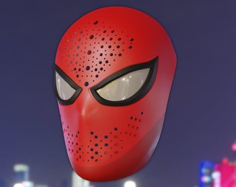 Spider-man Web of Shadows Face Shell digital Download 3D -  Israel