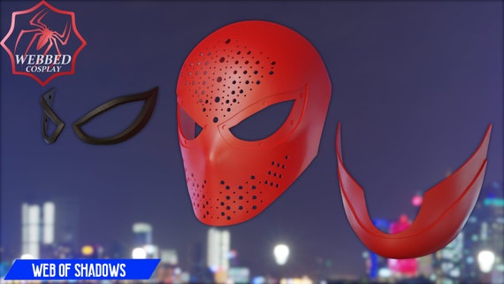 Spider-man Web of Shadows Face Shell digital Download 3D -  Israel