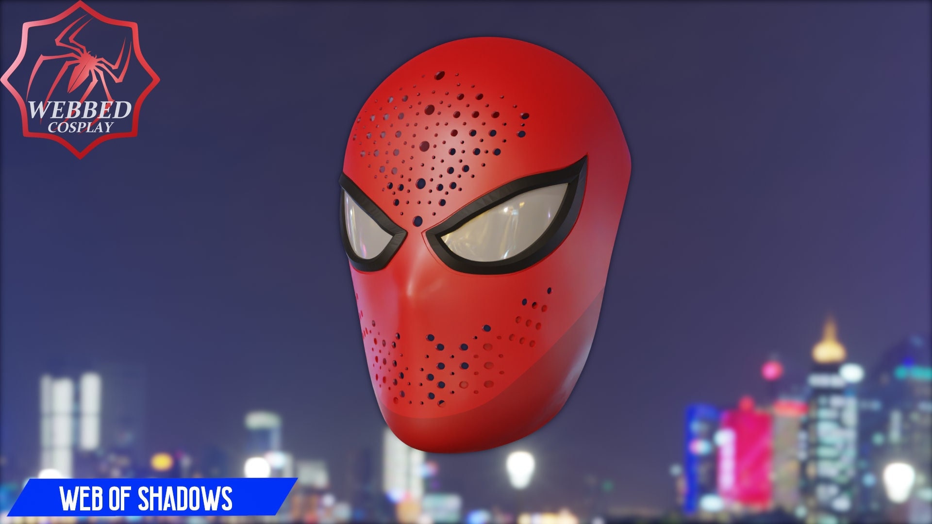 Spider-man Web of Shadows Face Shell digital (Download Now) 