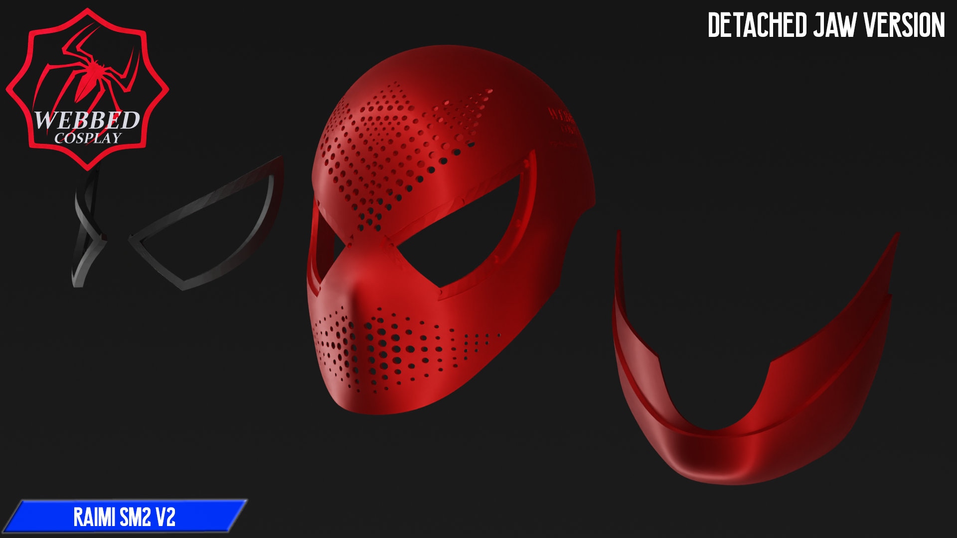 UPDATED | Raimi Spider-man 2 Face Shell [digital File] - Etsy