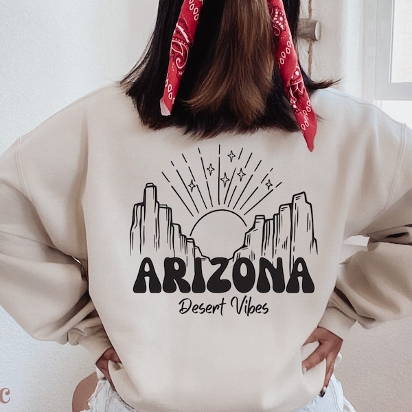 Arizona Desert Vibes SVG | Arizona Desert Vibes Shirt SVG | Arizona Travel SVG | Svg Cricut Files | Svg Files | Digital Files