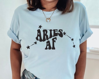 Aries AF SVG | Aries Zodiac Sign Shirt svg | Astrology SVG | Trendy Svg | Svg Cricut Files| Digital File