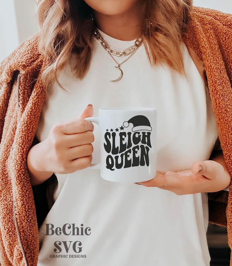Sleigh Queen SVG | Sleigh Queen Shirt SVG | Christmas Svg | Svg Cricut ...