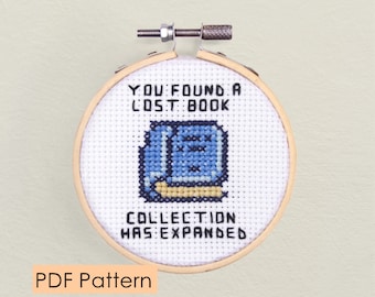 Stardew Valley Lost Book Kreuzstich-Muster: Einfaches Design für Anfänger (PDF-Download)