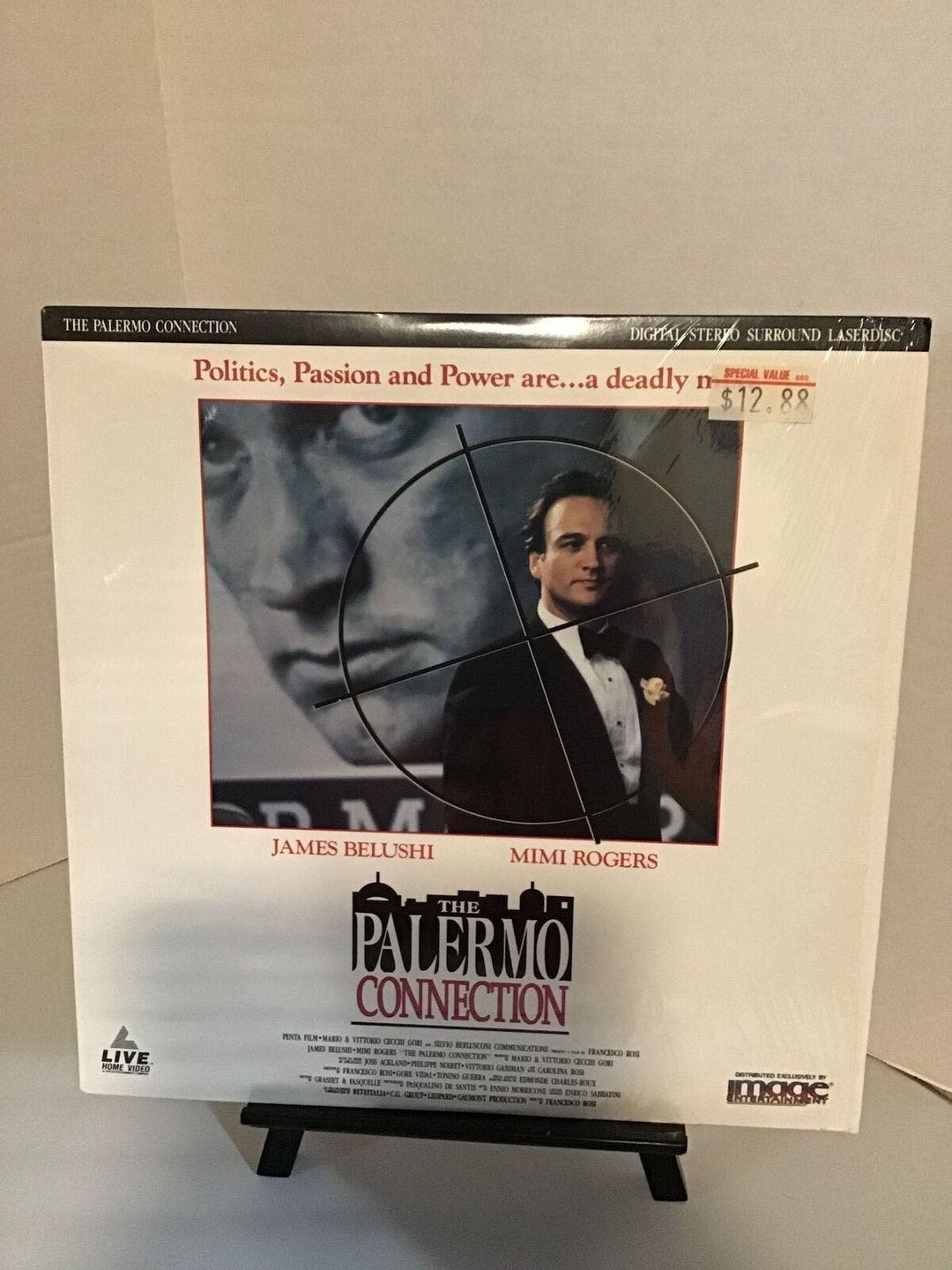 The Palermo Connection Laser Desk James Belushi Mimi Rogers - Etsy