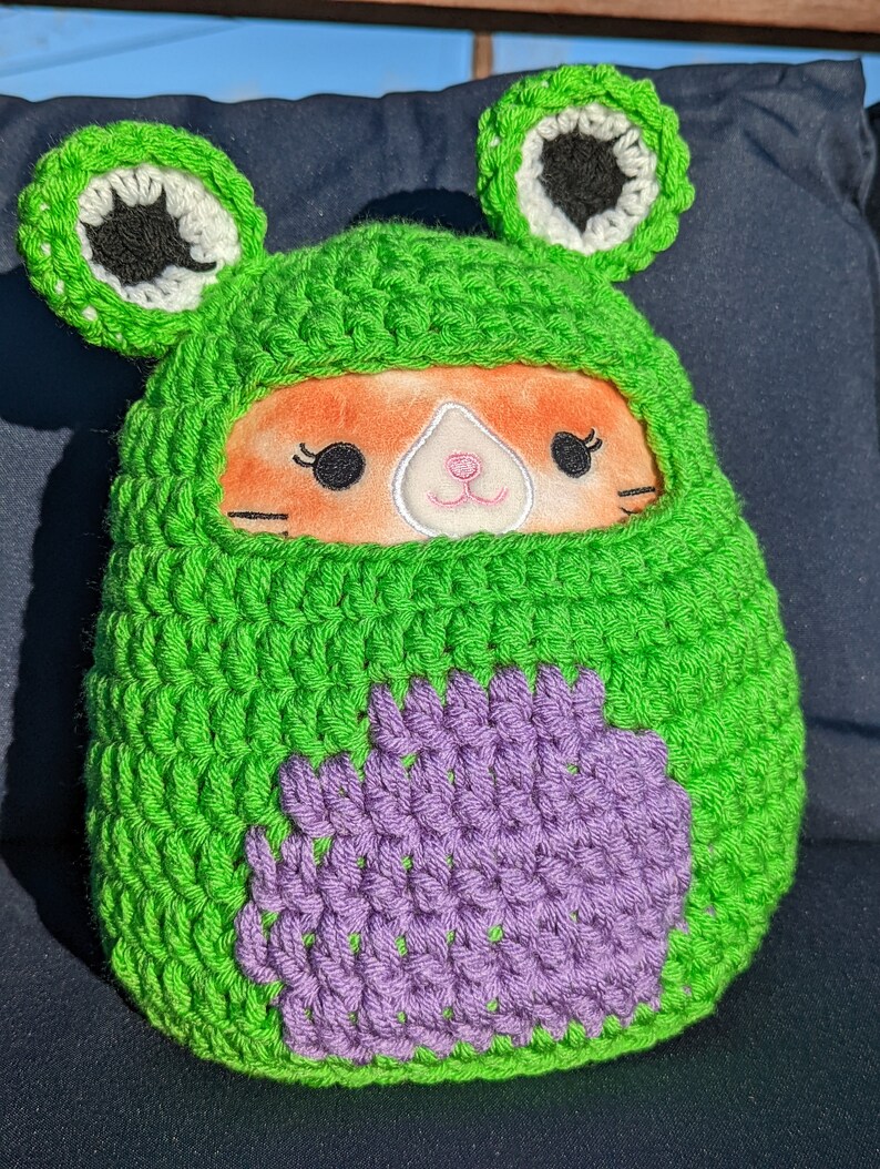 Crochet Pattern for 8 Squish Costume Frog Squishmallow Etsy
