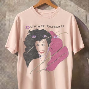 Duran Duran Rio Album T-shirt, 80-tals popkonst grafisk t-shirt DD001