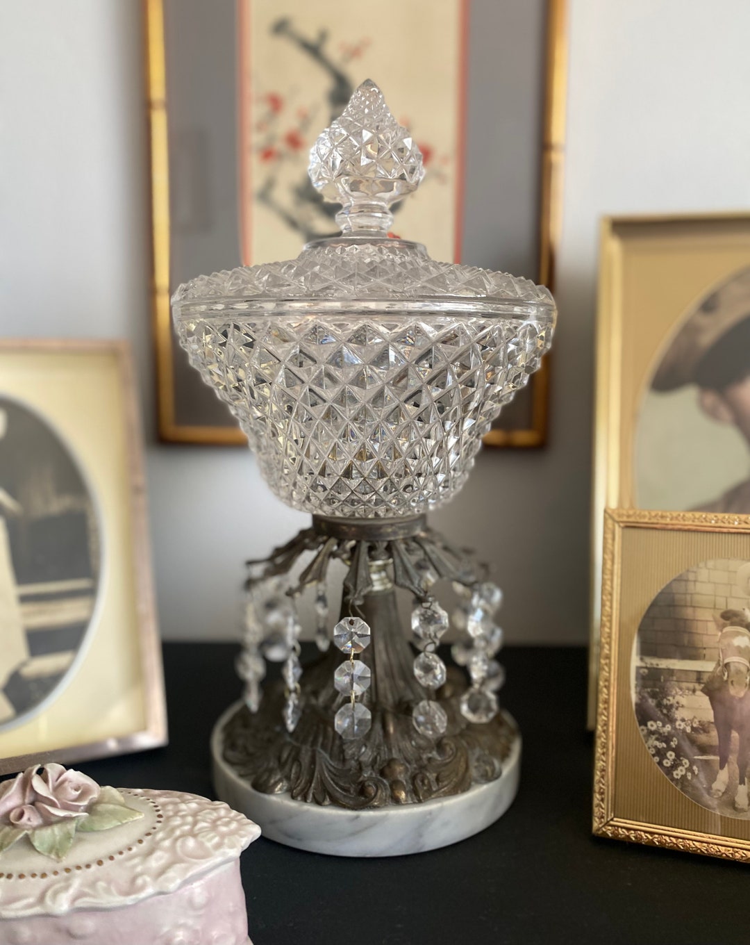 Vintage Italian Candy Dish Etsy