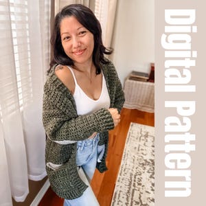 Bookworm Cardigan Pattern