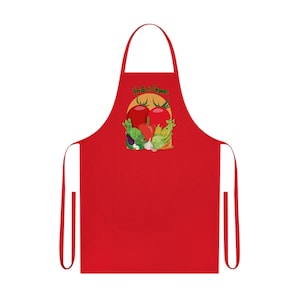 Organic Cotton Apron: Chef, Cooking, Gardening