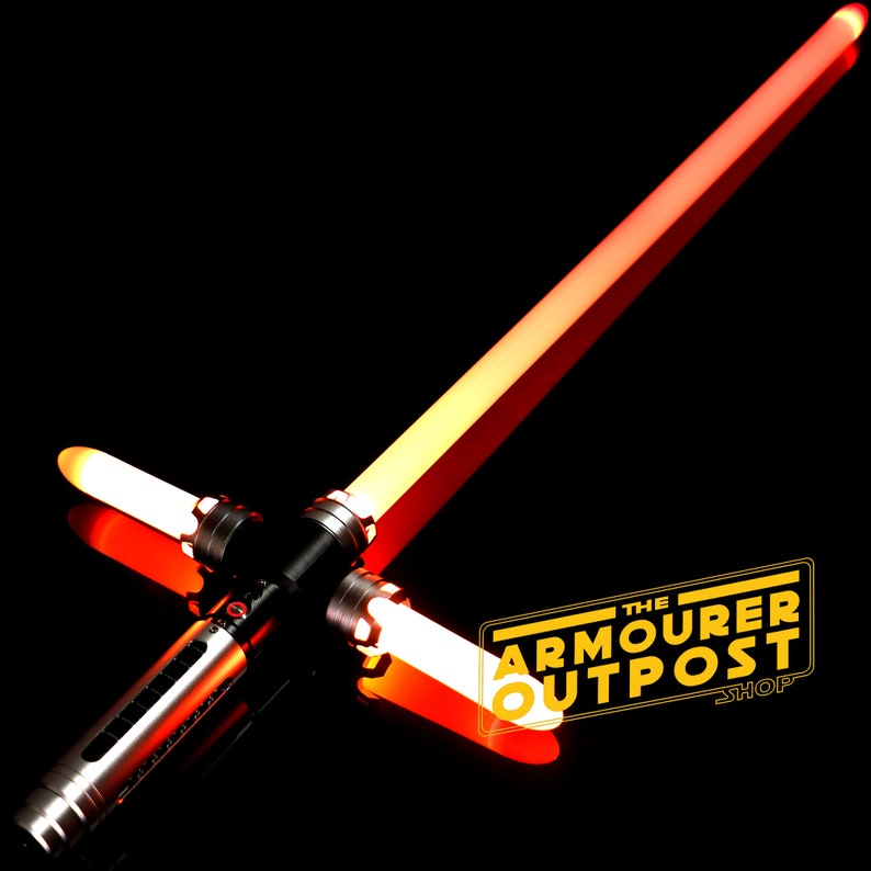 CROSSGUARD Neopixel Lightsaber With Blade Includes 22 Fonts Smoothswing