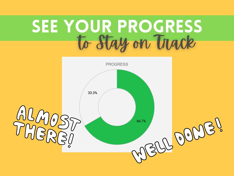Simple Checklist Google Sheets Template Etsy