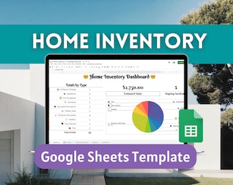 Home Inventory | Google Sheets Template