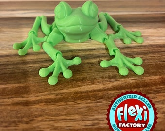 Flexi Frog / 3D Printed /  Fidget Toy