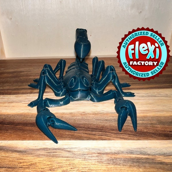 Flexi Scorpion / 3D Printed /  Fidget Toy