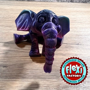 Flexi Elephant / 3D Print / Fidget toy