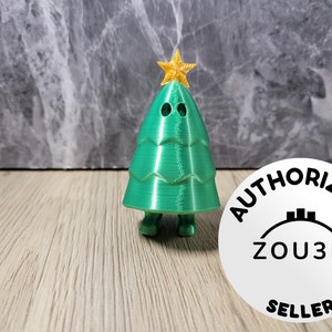 Standing Christmas Tree / Fidget Toy / 3D Printed