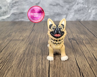 German Shepherd / Fidget Toy / 3D Print