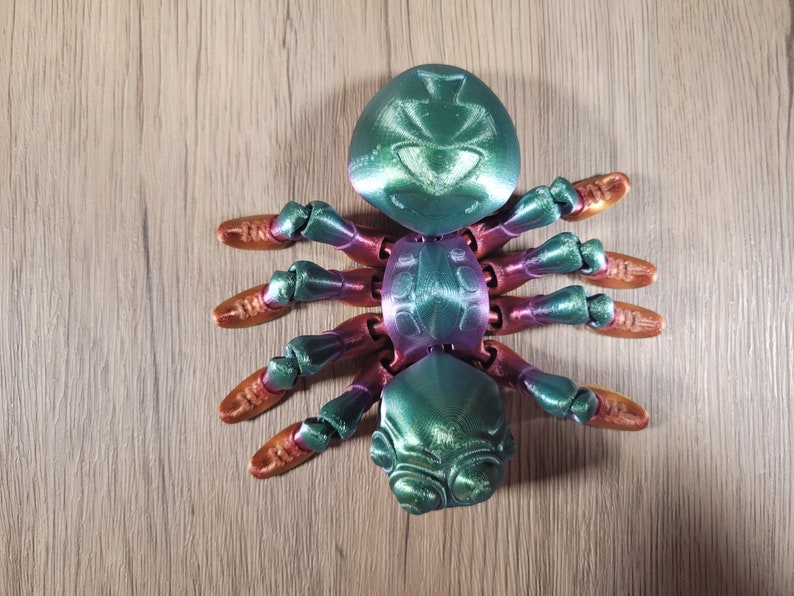 Flexi Spider / Fidget Toy / 3D Printed image 4