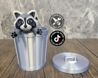 Raccoon / 3D Printed /  Fidget Toy