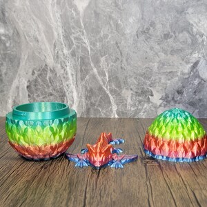 Mystery Dragon Egg / Fidget toy / 3D image 2