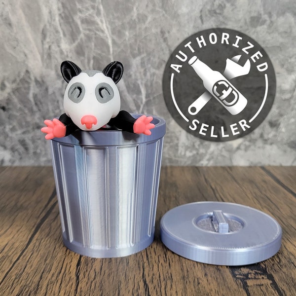 Opossum / 3D Printed /  Fidget Toy