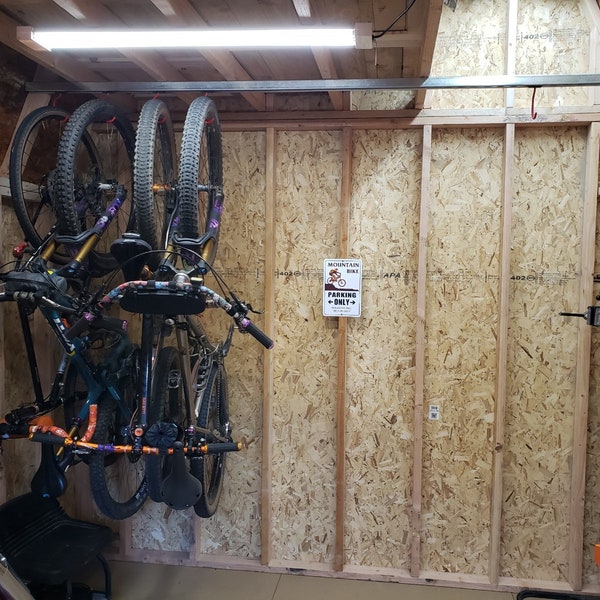 Bike Storage Rack - Unistrut Channel Hooks