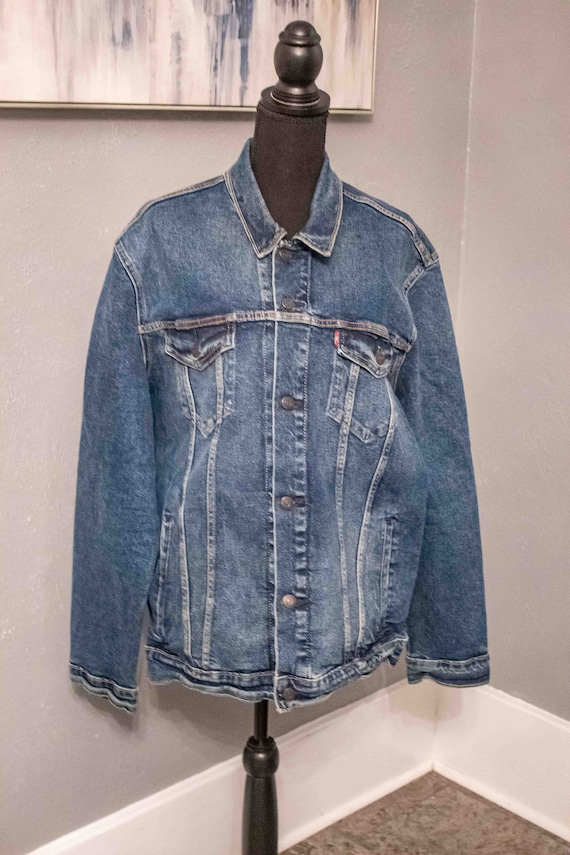 Original Levis Denim Jacket Excellent Vintage Tru… - image 1