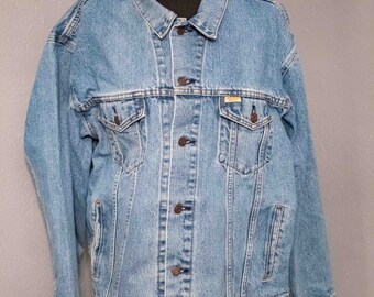 Levi Strauss Signature Denim Trucker Jacket Excellent Vintage Y2K XL Type III