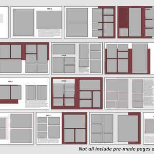 8x10 Activity Photobook Template for Blurb Bookwright | Photobook ...