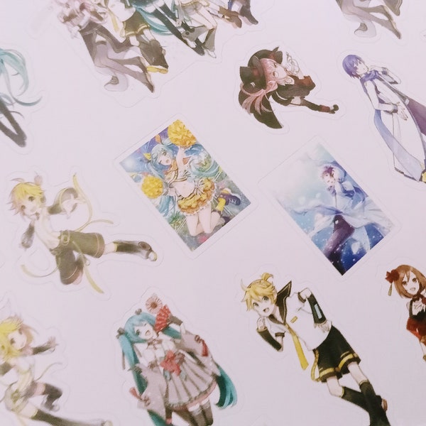 Hatsune Miku Stickers| Vocaloid Anime aesthetic|LIMITED EDITION!!!•