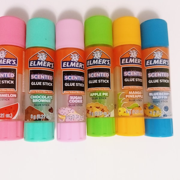 Elmer’s Glue sticks| Scented glue sticks|•